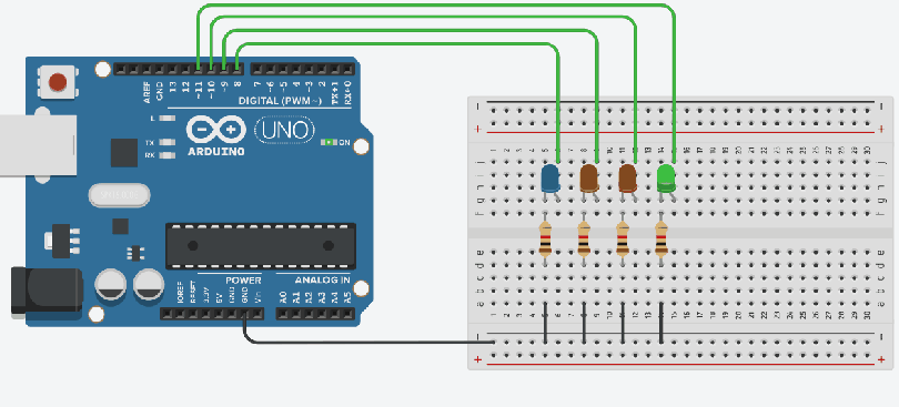 Arduino ile Binary Sayıcı Yapımı
